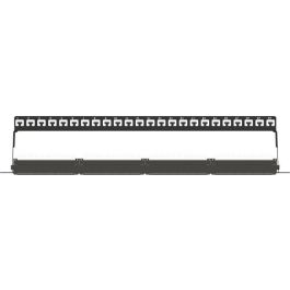 MicroConnect PP-004 Panel de Parcheo UTP Cat.6 Dual IDC 19" 24 Puertos para Rack