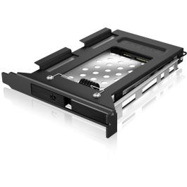 ICY BOX IB-2207StS Marco de montaje para disco duro 2.5" SATA en ranura PCI, soporte hasta 6 Gbit/s, Hot-swap, Negro