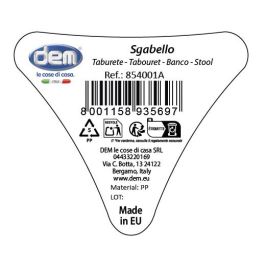 Inde Taburete Blanco 37 cm Ancho x 37,5 cm Largo x 45,2 cm Alto (12 Unidades) Inde Taburete Blanco 37 cm Ancho x 37,5 cm Largo x 45,2 cm Alto (12 Unidades)