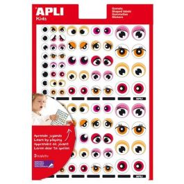 Gomets Apli Bolsa 3H Ojos Naranja/Rosa/Rojo Removible 312 Uds. (13855) (Set de 5) Precio: 17.69000035. SKU: B1EMD4R3GF