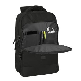 Safta Mochila Portatil 15,6"+Tablet+Usb Real Madrid Premium 29x44x15cm
