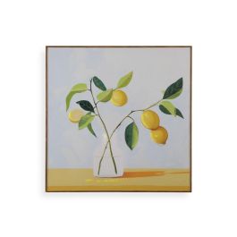 Cuadro Versa Limón 2,5 x 40 x 40 cm