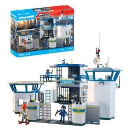 Playmobil PL71873 Centro de Comando de Policía, Oficiales, Acción Urbana, Juguete 253 Piezas para Niños +4 Años
