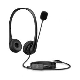HP 428H5AA - Auriculares Estéreo G2 USB-A con Micrófono, Cancelación Ruido, Control Cable, Negros para PC, Mac y Chromebook. Precio: 27.50000033. SKU: S5615651