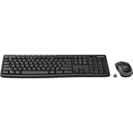 Logitech MK270 Combo Teclado y Ratón Inalámbrico Full-size Silencioso, Resistente a Líquidos, 1000 DPI, para Escuelas Windows/ChromeOS