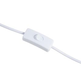 Lámpara Mesa Azul Cerámica-Tejido 22 X 22 X 30 cm