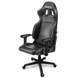 Sparco ICON Silla Gaming Oficina Ergonómica con Respaldo Lumbar Reclinable 150° y Reposabrazos 2D Negro S00998NRNR Precio: 242.49999983. SKU: S3707695