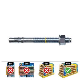 Celo Anclaje Homologado CE BAP Ø10x125mm Zincado, Acero, Caja 25 Unid, Ref. 910125bap Precio: 26.49999946. SKU: S7903753