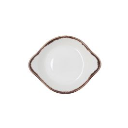 Bidasoa Bandeja de Presentación Orion Hydrozero de Porcelana Blanca 16 cm Apilable y Resistente a Rayaduras