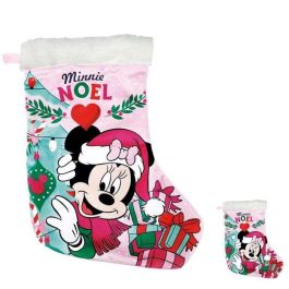 Calcetin papa noel 42cm minnie mouse "lucky" Calcetin papa noel 42cm minnie mouse "lucky"