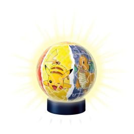 Ravensburger Rompecabezas 3D Pokémon Bola 72 Piezas - Puzle Iluminado con Base de Lámpara - Montaje Sencillo sin Pegamento, Edad 6+ Precio: 40.49999954. SKU: B194HTSVPR