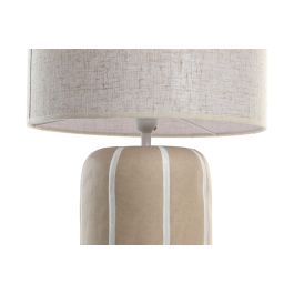 Lampara Sobremesa Urban DKD Home Decor Marron Claro Blanco 36 x 60 x 36 cm Lampara Sobremesa Urban DKD Home Decor Marron Claro Blanco 36 x 60 x 36 cm