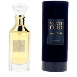 Lattafa VELVET OUD EDP Vapo 100 ml Perfume Unisex Elegante y Sofisticado