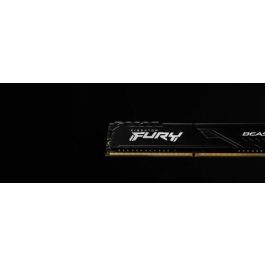 Memoria RAM Kingston FURY Beast 8GB/ DDR4/ 3600MHz/ 1.35V/ CL17/ DIMM Memoria RAM Kingston FURY Beast 8GB/ DDR4/ 3600MHz/ 1.35V/ CL17/ DIMM