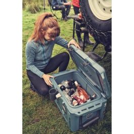 Dometic DOM6951218431435 Nevera Portátil Patrol 35 Azul 36L con Tapón de Drenaje - Mantiene el Hielo Varios Días