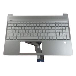 HP Keyboard/top cover, IT, Natural silver, no backlight Precio: 103.99000029. SKU: B1FD2SGPTX