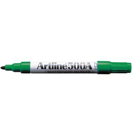 Rotulador Artline Pizarra Ek-500 Verde Punta Redonda 2 mm Recargable 12 unidades