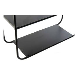 Estantería de Baño DKD Home Decor Cristal Negro Metal (32 x 12 x 65 cm) Estantería de Baño DKD Home Decor Cristal Negro Metal (32 x 12 x 65 cm)