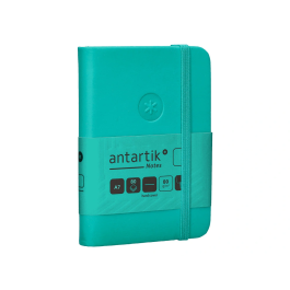 Antartik Antartik Notes Cuaderno Tapa Dura A7 Turquesa Hojas Lisas 80 Hojas 80 gr FSC