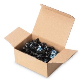 Digitus M6 Juego de Tornillos, Tuercas y Arandelas, 50 Piezas, Negro, para Montaje en Rack