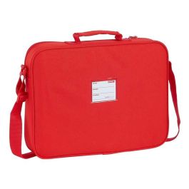 Cartera Escolar Sevilla Fútbol Club Rojo (38 x 28 x 6 cm)