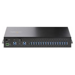 StarTech USB 5GBPS HUB FOR Hub Ladrón Industrial de Metal USB 3.0 de 16 Puertos y 5Gbps