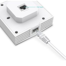 Omada AX3000 Punto de Acceso WiFi 6 de Placa de Pared Doble Banda 2402+574Mbps 802.3af/at PoE Puertos Gigabit Gestión Centralizada Omada SDN Omada AX3000 Punto de Acceso WiFi 6 de Placa de Pared Doble Banda 2402+574Mbps 802.3af/at PoE Puertos Gigabit Gestión Centralizada Omada SDN