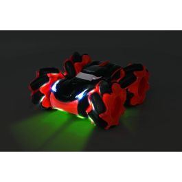 Lexibook CROSSLANDER SLIDE Coche teledirigido todoterreno con rotación de 360° doble cara y efectos de luz
