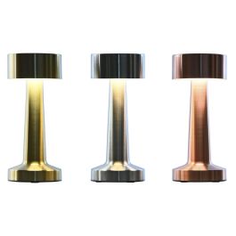 Lampara Sobremesa Moderno DKD Home Decor Dorado Plateado 9 x 21 x 9 cm (3 Unidades) Precio: 61.8899996. SKU: B15F53V98W