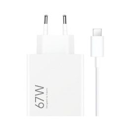 Xiaomi MDY-12-EH Cargador de Pared 67W HyperCharge Combo (Type-A) 1xUSB + Cable USB Tipo-C Precio: 22.49999961. SKU: B17WQB8VQ3