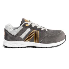 ACESS Zapato de Seguridad Serraje Gris Talla 40 - Antiperforable No Metálica, Puntera Composite, Suela EVA, Plantilla Viscoelástica Precio: 58.94999968. SKU: B127KR4GFY