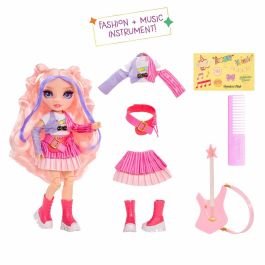 Rainbow High LIT35051565659 Muñecas de moda Jr. Rockband - Bella