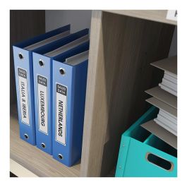 Papel Continuo para Impresoras Brother DK22210 29 x 30,48 mm Blanco Negro 80 g/m² (1 unidad)