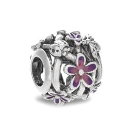 Abalorio Mujer Pandora OPENWORK PURPLE DAISY Plateado Morado Abalorio Mujer Pandora OPENWORK PURPLE DAISY Plateado Morado