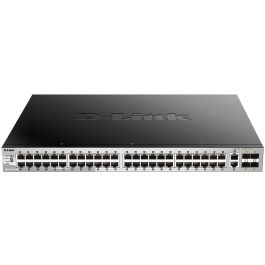 D-Link Switch Gestionado DGS-3130 L3 48 Puertos Gigabit Ethernet 4 Ranuras SFP+ 216 Gbps PoE 370W Precio: 2170.69000038. SKU: B12QVG9MJM