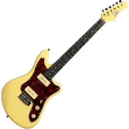 Guitarra Eléctrica Eko Camaro Vr P90 - Cream