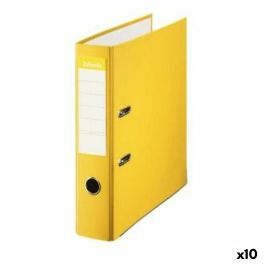 Archivador de Palanca Esselte Amarillo Folio (10 Unidades) Precio: 34.50000037. SKU: B14PC87GJF
