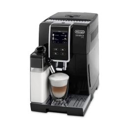 De'Longhi Máquina de Café Automática Dinamica Plus ECAM370.70.B, 19 Bar, Molinillo Integrado, Espumador de Leche, Negro, 1450W