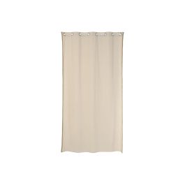 DKD Home Decor Cortina Cottage de Algodón y Yute Natural 260 x 140 cm (2 Unidades)