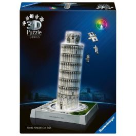Ravensburger RAV12008028 Rompecabezas 3D Iluminado Torre Inclinada de Pisa - Modelo Icónico Precio: 44.5000006. SKU: B19BVEA7BD