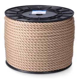 Cuerda yute natural 3 cabos calibre 14 mm x 100 m Precio: 73.94999942. SKU: B1EYZDPLKY