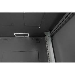 Digitus Carcasa de pared Dynamic Basic 12U, 600x600mm, Rack de pared, hasta 60kg, Acero, Negro