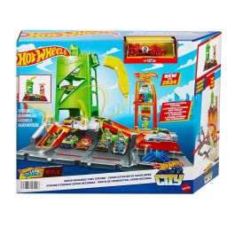 Hot Wheels Set Estación de Carga Eléctrica HTN79 +4 Años