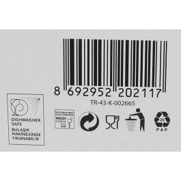 Lav Set 6 Vasos Tokyo 395 cc - Colección Tokyo, Ø6.5x15 cm (8 Cajas)