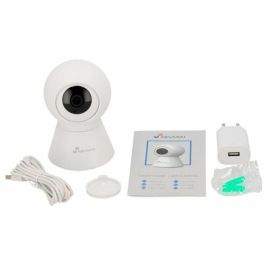 Nivian Cámara de Seguridad Domo WiFi 360° Resolución 2K Color Blanco Nivian Cámara de Seguridad Domo WiFi 360° Resolución 2K Color Blanco