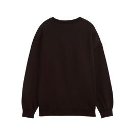 Sudadera sin Capucha Mujer Puma Maximal Metallic Oversized Crew FL Negro S