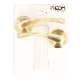Edm 707 Juego Roseta para Puertas de Paso, Latón Satinado, Aluminio, Ø 65 x 120 mm Precio: 17.78999959. SKU: B19QCRJT9B