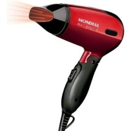 Secador Mondial Max Travel SC10/ 1200W/ Rojo
