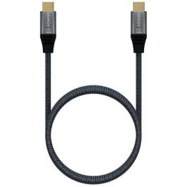 Cable USB 2.0 Tipo-C Aisens A107-0628 5A 100W/ USB Tipo-C Macho - USB Tipo-C Macho/ Hasta 100W/ 60Mbps/ 1m/ Gris Cable USB 2.0 Tipo-C Aisens A107-0628 5A 100W/ USB Tipo-C Macho - USB Tipo-C Macho/ Hasta 100W/ 60Mbps/ 1m/ Gris