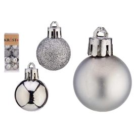 Set 20 Bolas Navidad 3 cm Plateadas Krist+ (36 Unidades) Precio: 73.50000042. SKU: B172C7WHXP